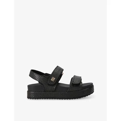 Kg Kurt Geiger Womens  Raymond Woven Flat Sandals