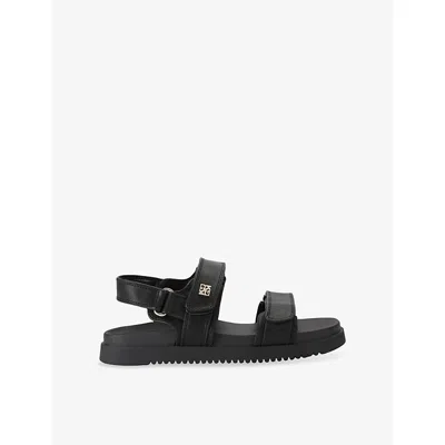 Kg Kurt Geiger Womens  Rory Faux-leather Flat Sandals