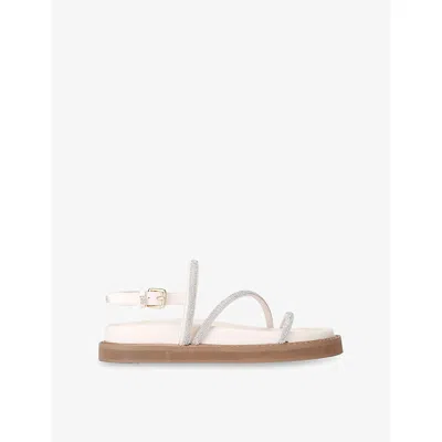 Kg Kurt Geiger Womens  Savanna Faux-leather Sandals