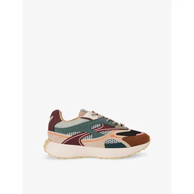 Kg Kurt Geiger Womens  Lavish Panelled Low-top Woven Trainers In Mult/other