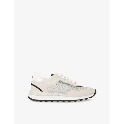 Kg Kurt Geiger Womens  Kinder Low-top Woven Trainers In White