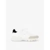 Kg Kurt Geiger Womens  Latest Woven Low-top Trainers In White
