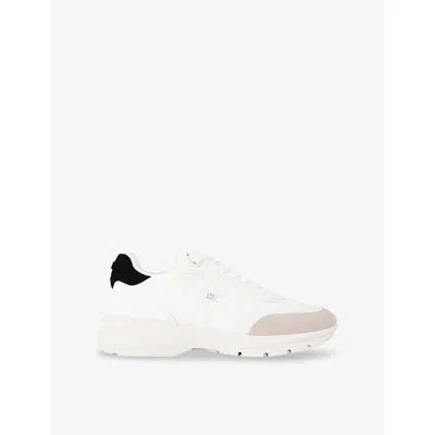 Kg Kurt Geiger Womens  Latest Woven Low-top Trainers In White