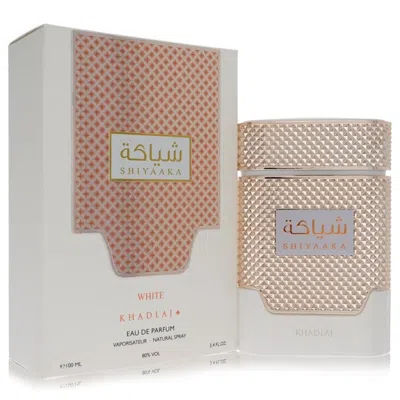 Khadlaj 100 ml Shiyaaka White Cologne Eau De Perfume Spray For Men In Multi