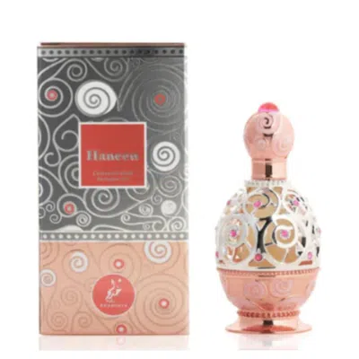 Khadlaj 2pcs Combo  Haneen Rose Concentrated Perfume Oil  Women's Perfume 0.67 oz In Multi