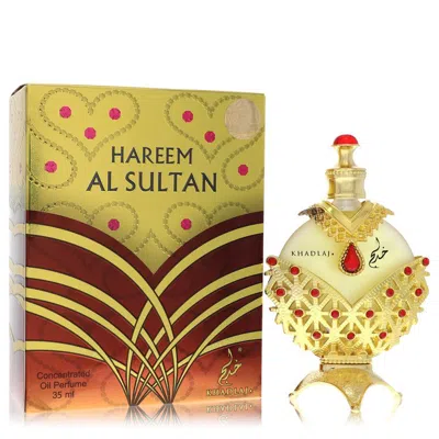 Khadlaj 2pcs Combo  Hareem Al Sultan Gold By  Concentrated Perfume Oil 1.18 oz For Women In Multi