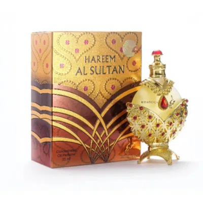 Khadlaj 2pcs Combo  Hareem Al Sultan Gold Concentrated Perfume Oil  Women's Perfume 1.2 oz In Multi