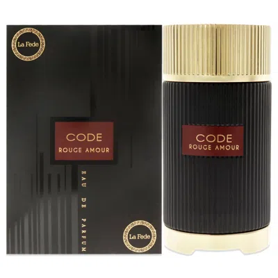 Khadlaj Code Rouge Amour For Unisex 3.4 oz Edp Spray