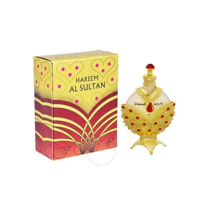 Khadlaj Ladies Hareem Al Sultan Gold Concentrated Oil Perfume 1.2 oz Fragrances 6291107970875 In Gold / Rose Gold / Tan