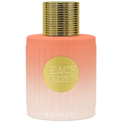 Khadlaj Ladies Peach Velvet Edp Spray 3.4 oz Fragrances 6298043070034