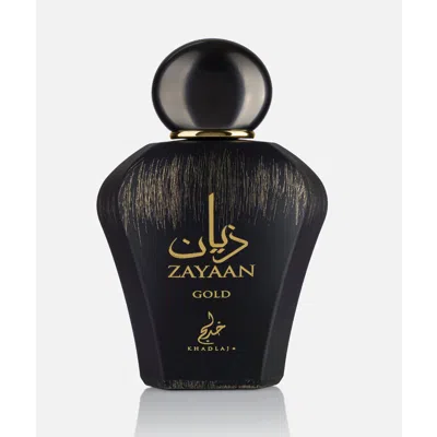 Khadlaj Men's Zayaan Gold Edp Spray 3.4 oz Fragrances 6298043070041
