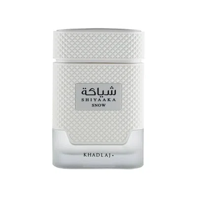 Khadlaj Shiyaaka Snow Eau De Parfum 100ml Spray