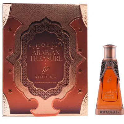 Khadlaj Unisex Arabian Treasure Perfume Oil 0.7 oz Fragrances 6291107978352