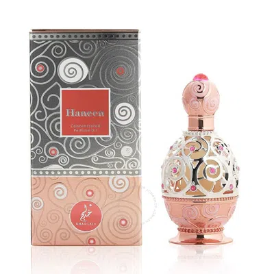Khadlaj Unisex Haneen Rose Gold Perfume Oil 0.67 oz Fragrances 6291107975801 In Gold / Rose / Rose Gold