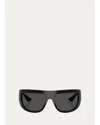 Khaite 1963c 65mm Sunglasses In Black