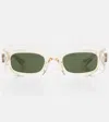 KHAITE X OLIVER PEOPLES 1966C RECTANGULAR SUNGLASSES