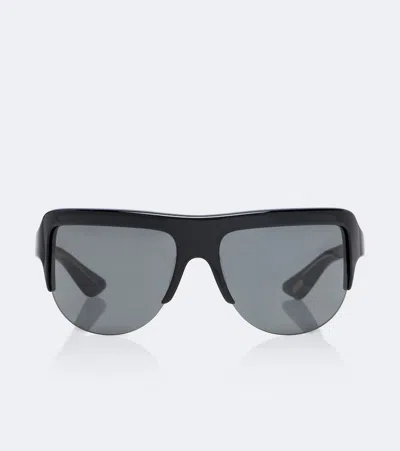 Khaite 1975c Flat-top Sunglasses In Blue