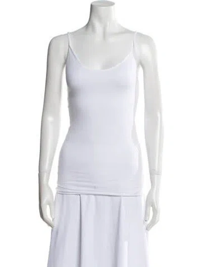 Pre-owned Khaite 2024 Selee Top Top In White