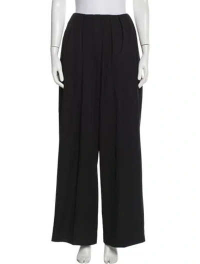 Pre-owned Khaite 2026 Wide Leg Pants In Black