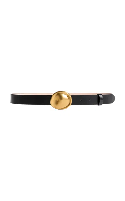 Khaite 25mm Antique Gold Keefe Belt In Multi