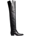Khaite 35mm Clive Over-the-knee Boots In Black