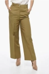 Khaite 4 Pocket Cropped Fit Wool Blend Pants
