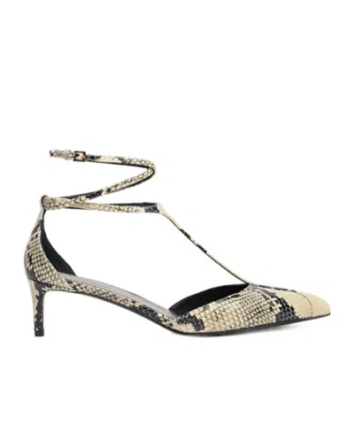 KHAITE 45MM BELLA T-STRAP SANDALS