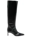 Khaite Ona Knee High Boots 55 In Multi