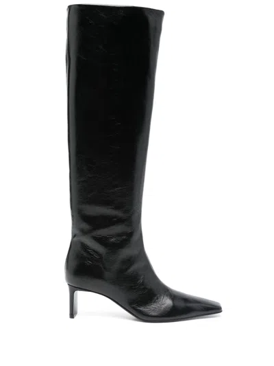 Khaite 55mm Ona Boots In Black