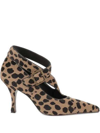 KHAITE 85MM SLOAN PRINTED PUMPS