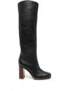 Khaite Willow Boots In 黑色