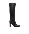 Khaite Willow Boots In Black