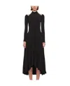 Khaite A Medium-length Dress Hanging From The Neck In Black