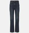 Khaite Abigail High-rise Straight Jeans In Lansing
