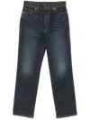 Khaite Abigail Straight-leg Jeans In Blau