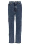 Khaite Ny Abigail Stretch Jeans In Blue