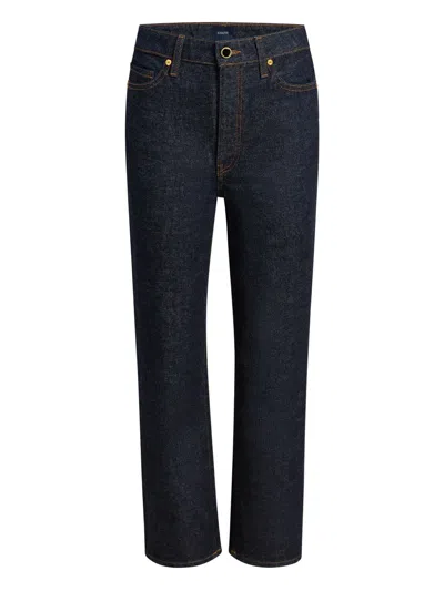 Khaite Abigail Jeans In Blue
