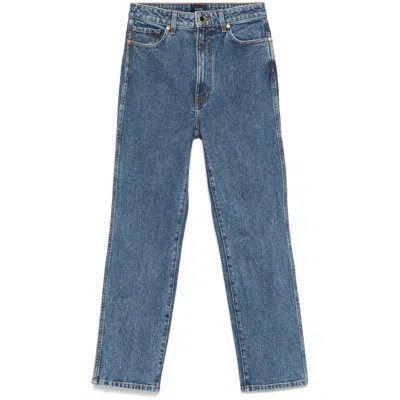 Khaite Abigail Jeans In Blue