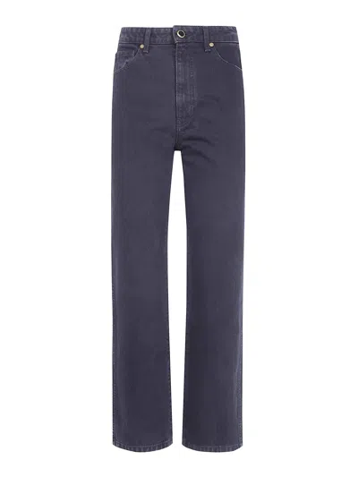 Khaite Abigail Jeans In Blue