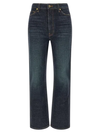 Khaite Abigail Jeans In Blue