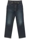 Khaite Abigail High Rise Straight Jeans