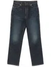 Khaite Abigail Straight-leg Jeans In Blue