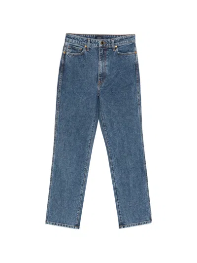 KHAITE ABIGAIL STRAIGHT-LEG JEANS