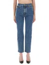 Khaite Abigail High-rise Straight Jeans In Blue