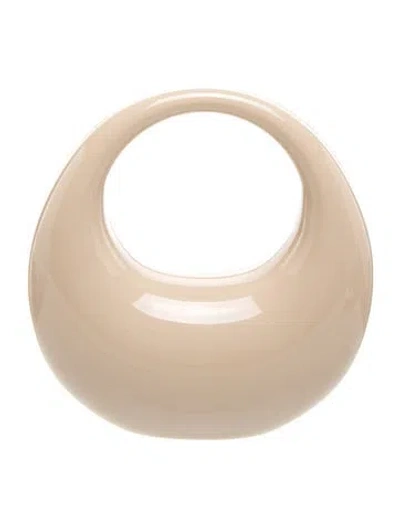 Pre-owned Khaite Acrylic Top Handle Bag In Neutral