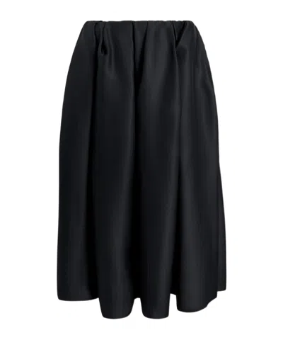Khaite Adara Skirt In Black