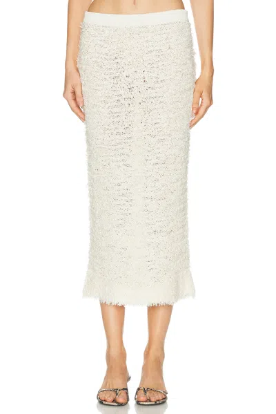 Khaite Adela Skirt In White