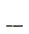 Khaite Adjustable Waist Belt In Black