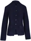 Khaite Aeson Jacket In Blue