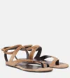 Khaite Aimee Suede Sandals